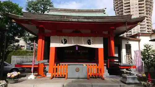 麻布氷川神社の本殿・本堂