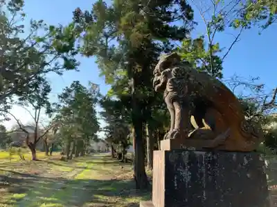 熊野神社の狛犬