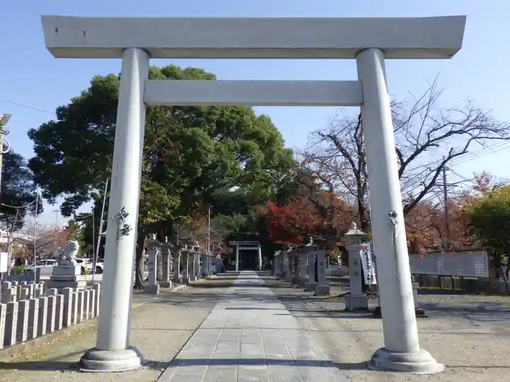 白山神社(二子町)の鳥居