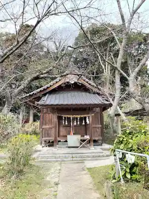 谷底神社の本殿・本堂