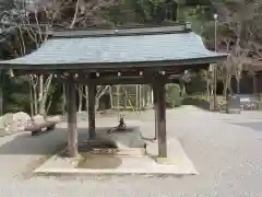 西明寺の手水