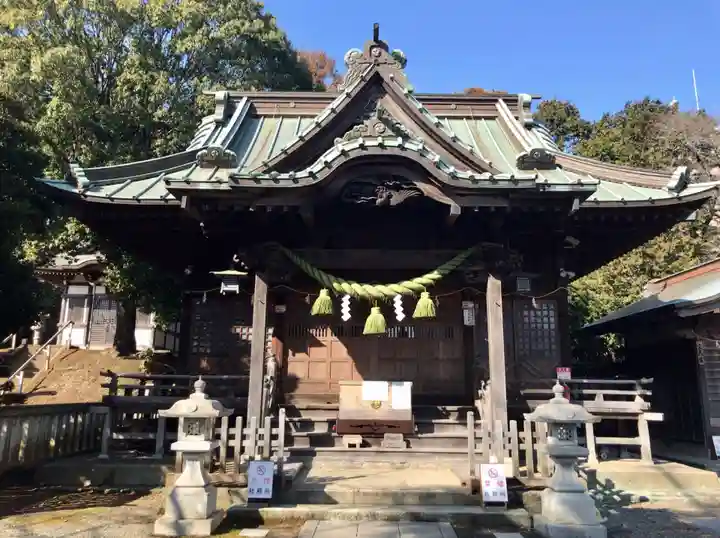 鹿島神社の本殿・本堂