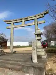 甲八幡神社の鳥居