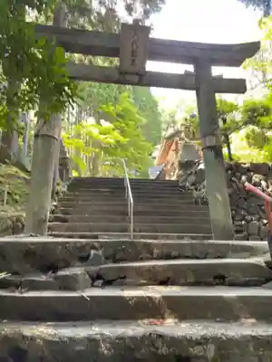 八代龍王神感寺の鳥居