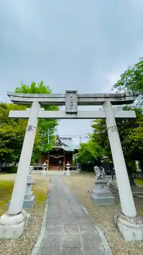 十二所神社の鳥居