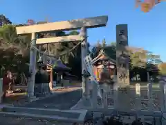 三社大明神社の鳥居