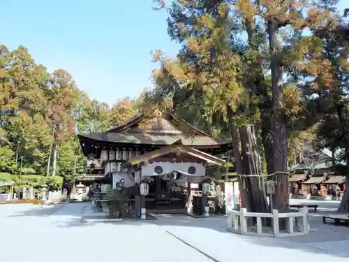 建部大社の本殿