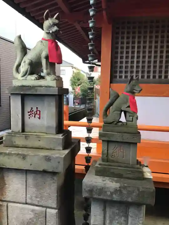 豊受稲荷本宮の狛犬