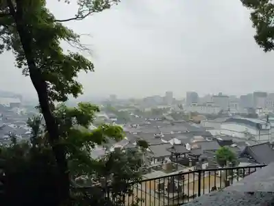 阿智神社の景色