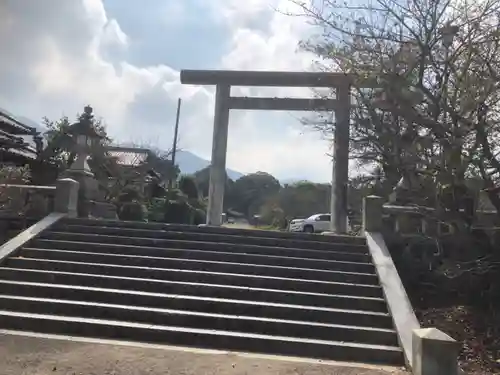 伊曽乃神社の鳥居