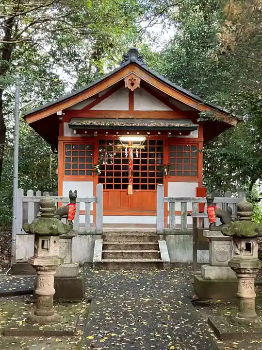 白山神社(木曽川町黒田)の末社・摂社
