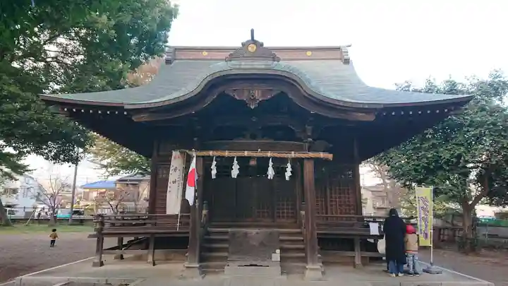 下石原八幡神社の本殿・本堂
