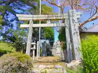 大明社の鳥居
