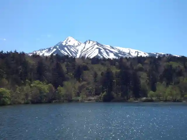 利尻山神社の景色