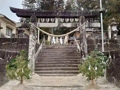 田瀬神社の鳥居