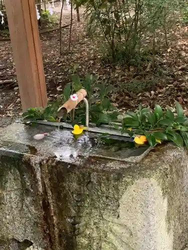 諏訪八幡神社の手水舎