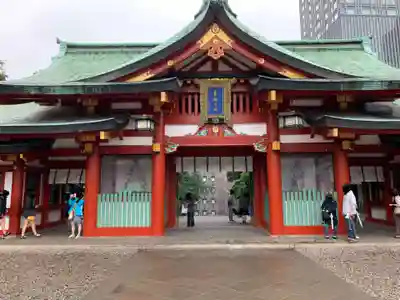 日枝神社の山門・神門
