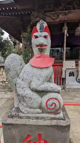 久富稲荷神社の狛犬