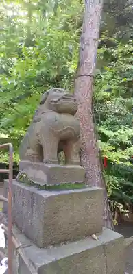 御田八幡神社の狛犬