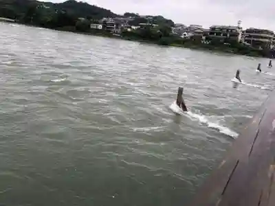 橋姫神社の周辺
