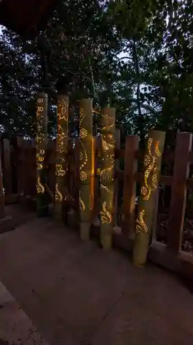 検見川神社の芸術