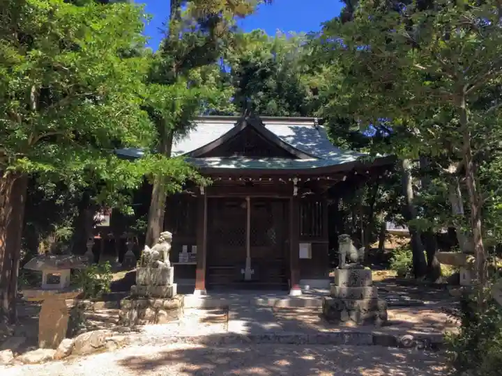 市杵島姫神社の本殿・本堂