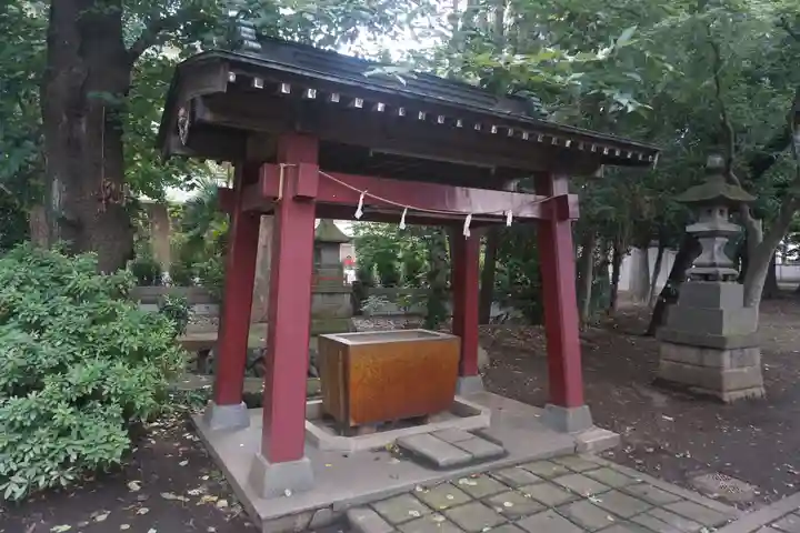 中嶋神社の手水舎