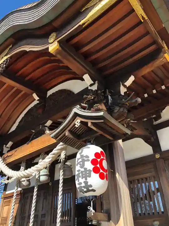 子守神社の本殿・本堂