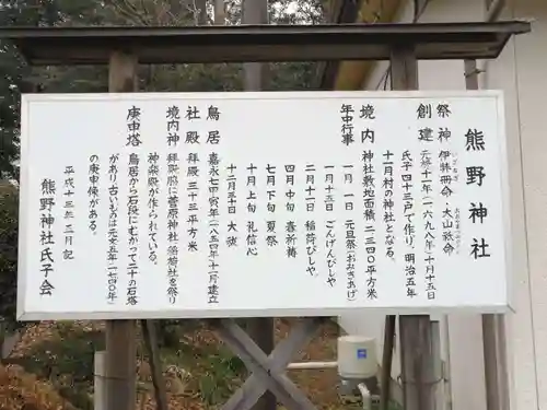 熊野神社の歴史