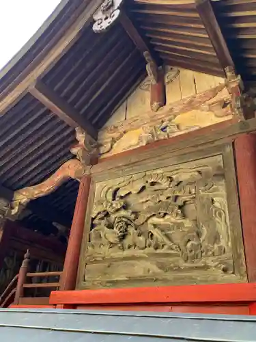 辛科神社の芸術