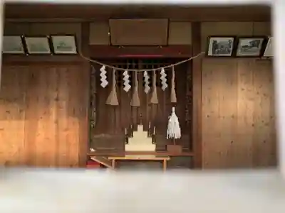 磯邊神社の本殿・本堂