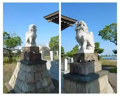 住吉神社の狛犬