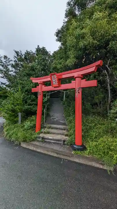厳島神社(弁天山)の鳥居