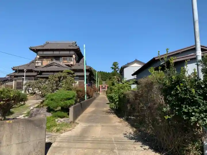八幡神社の周辺