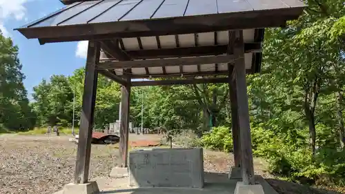 温根別神社の手水