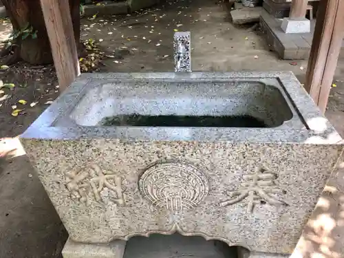 真間稲荷神社の手水舎
