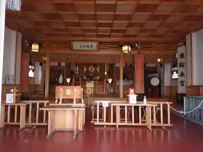 乗鞍本宮の本殿・本堂