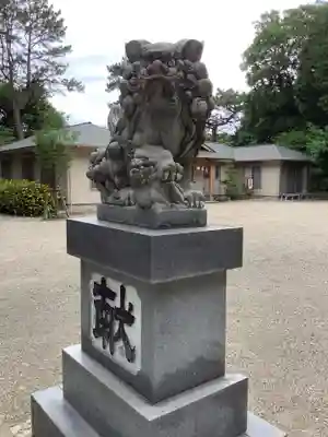 富部神社の狛犬