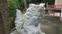 白山神社の狛犬