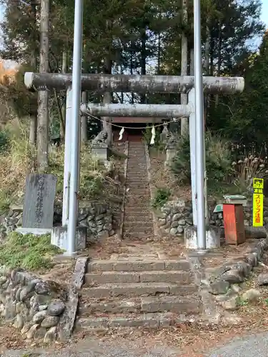 太白神社(小入)の鳥居