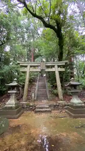 素盞嗚尊神社の鳥居