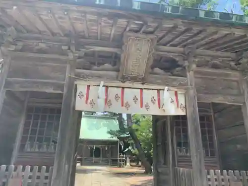 賀露神社の山門・神門