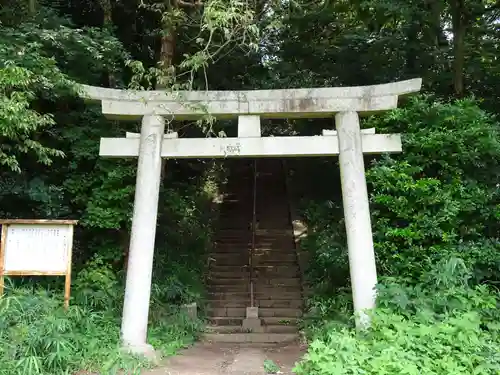 大庭神社の鳥居