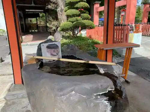 遠野郷八幡宮の手水舎