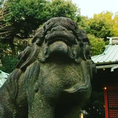 金王八幡宮の狛犬