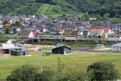 亀岡八幡宮の景色