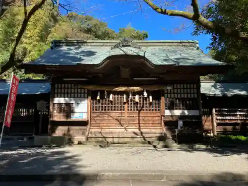 朝倉神社の本殿・本堂