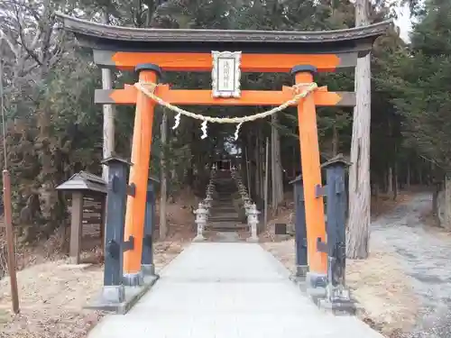 淺間神社（忍野村内野）の鳥居