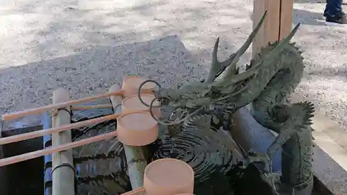 秩父今宮神社の手水舎