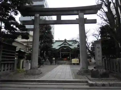 猿江神社の鳥居